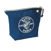 5539BLU Reißverschlusstasche, Stoff-Werkzeugtasche für Verbrauchsmaterial, Blau Image