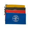 Reißverschlusstaschen, Werkzeugtaschen aus Stoff in Oliv/Orange/Blau/Gelb, 4er-Pack - Alternate Image