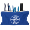 Reißverschlusstaschen, Werkzeugtaschen aus Stoff in Oliv/Orange/Blau/Gelb, 4er-Pack - Alternate Image