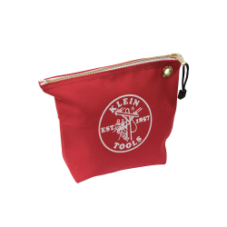 5539RED Reißverschlusstasche, Werkzeugtasche aus Stoff, 25,4 cm, Rot