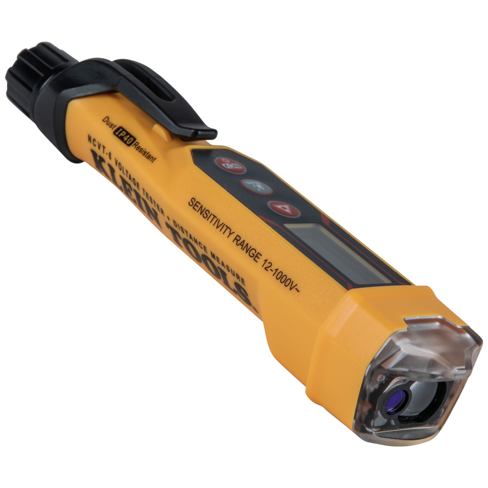 NCVT6 Kontaktloser Spannungsprüfer-Stift, 12 bis 1000 V AC, mit Laser-Entfernungsmesser - Image