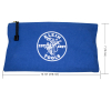 5140 Reißverschlusstaschen, Werkzeugtaschen aus Stoff in Oliv/Orange/Blau/Gelb, 4er-Pack Image 3