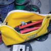 5539YEL Reißverschlusstasche, Werkzeugtasche aus Stoff, 25,4 cm, Gelb Image 3