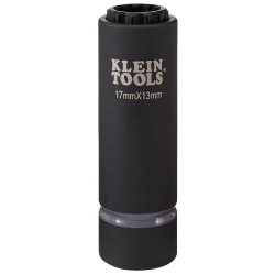 66051E 2-in-1 Metric Impact Socket, 12-Point, 17 x 13 mm Image 