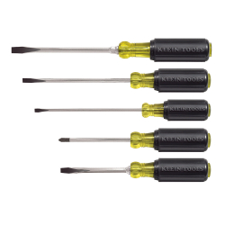 85075 Screwdriver Set, Slotted and Phillips, 5-Piece Image 