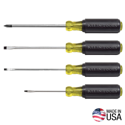 85484 Screwdriver Set, Mini Slotted and Phillips, 4-Piece Image 