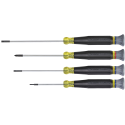 85613 Screwdriver Set, Electronics Slotted and Phillips, 4-Piece Image 