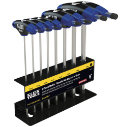 JTH68M Hex Key Set, Metric, Journeyman™ T-Handle, 6-Inch with Stand, 8-Piece Image 