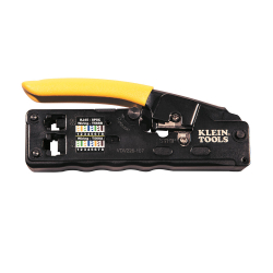 VDV226107 Ratcheting Data Cable Crimper / Stripper / Cutter, Compact Image 