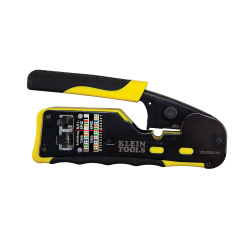 VDV226110 Ratcheting Cable Crimper / Stripper / Cutter, for Pass-Thru™ Image 